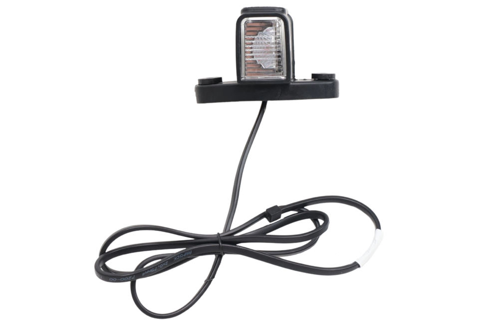 Aspock Aspöck Superpoint 4 LED - links - rot/weiß/orange - 12V-24V - 100 cm Flachkabel