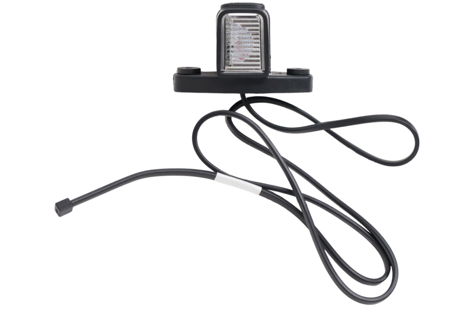 Aspock Aspöck Superpoint 4 LED - rechts - rot/weiß/orange - 12V-24V - 100 cm Flachkabel