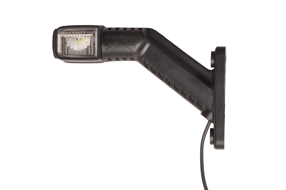 Aspock Aspöck Superpoint 4 - links - weiß/rot/orange - LED - 100 cm Flachkabel