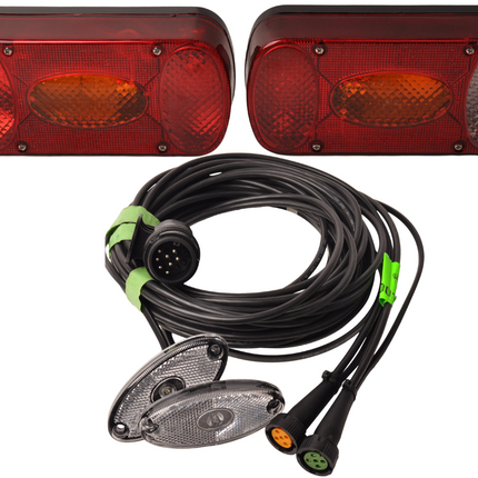 Aspock Beleuchtungsset - Aspock Midipoint 2 - 13-polig - inkl. Markierungsbeleuchtung