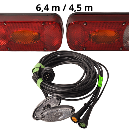 Aspock Beleuchtungsset - Aspock Midipoint 2 - 13-polig - inkl. Markierungsbeleuchtung