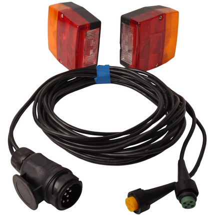 Aspock Beleuchtungsset - Aspöck Minipoint - 4,5 m Hauptkabel - 13-polig - Plug & Play