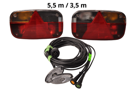 Aspock Beleuchtungsset  - Aspock Multipoint 3 - 13-polig - Plug & Play - inklusive Markierungsbeleuchtung