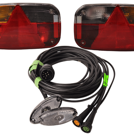 Aspock Beleuchtungsset  - Aspock Multipoint 3 - 13-polig - Plug & Play - inklusive Markierungsbeleuchtung