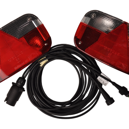 Aspock Beleuchtungsset - Aspock Multipoint 3 - 5 Meter Hauptkabel - 7-polig - Plug & Play - inklusive Abzweigungen