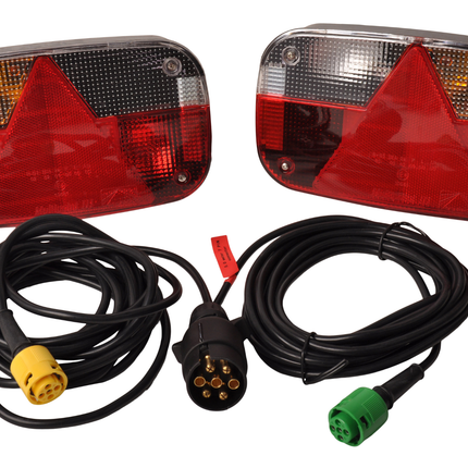 Aspock Beleuchtungsset - Aspock Multipoint 3 - 5 Meter Hauptkabel - 7-polig - Plug & Play