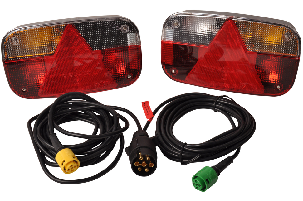 Aspock Beleuchtungsset - Aspock Multipoint 3 - 5 Meter Hauptkabel - 7-polig - Plug & Play