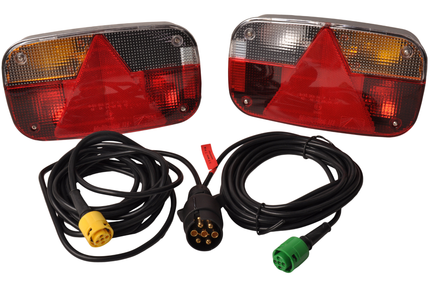 Aspock Beleuchtungsset - Aspock Multipoint 3 - 5 Meter Hauptkabel - 7-polig - Plug & Play