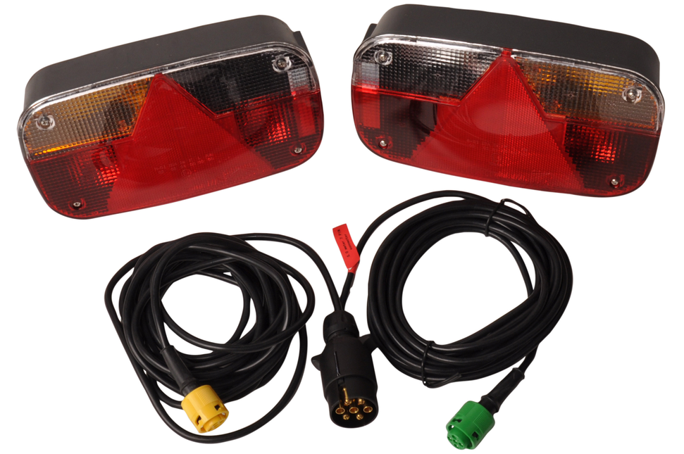 Aspock Beleuchtungsset - Aspock Multipoint 3 - 5 Meter Hauptkabel - 7-polig - Plug & Play