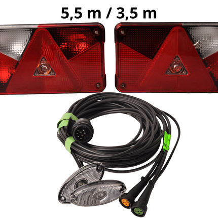 Aspock Beleuchtungsset - Aspock Multipoint 5 - 13-polig - inklusive Begrenzungsleuchten