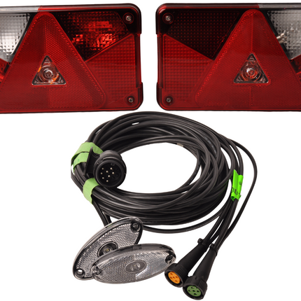 Aspock Beleuchtungsset - Aspock Multipoint 5 - 13-polig - inklusive Begrenzungsleuchten