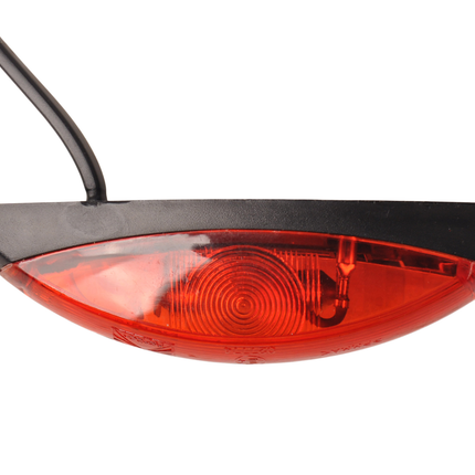 Aspock Flexipoint 2 Begrenzungsleuchte rot/weiß - 250 cm Kabel