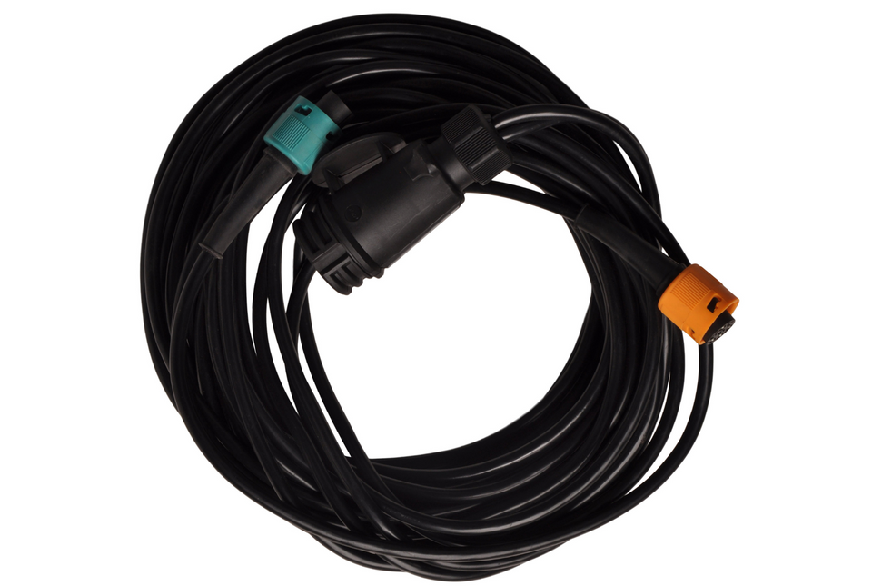 Aspock Hauptkabel - 7 Meter lang - 3,5 Meter Abzweigungen - 13-polig - Stecker für LED-Set