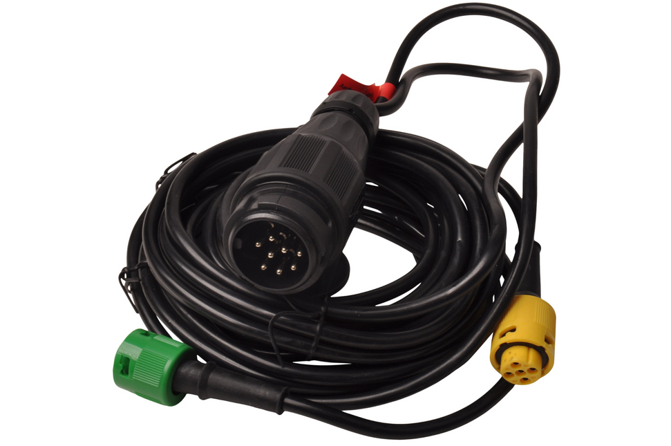 Aspock Hauptkabel Typ Aspöck - 4 Meter lang - 13-polig - mit 2x 5-poligem Stecker