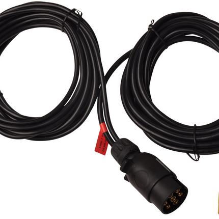 Aspock Hauptkabel Typ Aspöck - 5 Meter lang - 7-polig - mit 2x 5-poligem Stecker