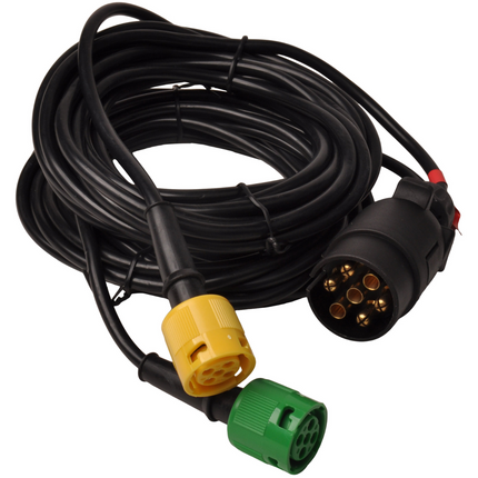 Aspock Hauptkabel Typ Aspöck - 5 Meter lang - 7-polig - mit 2x 5-poligem Stecker