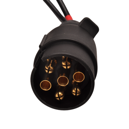 Aspock Hauptkabel Typ Aspöck - 5 Meter lang - 7-polig - mit 2x 5-poligem Stecker