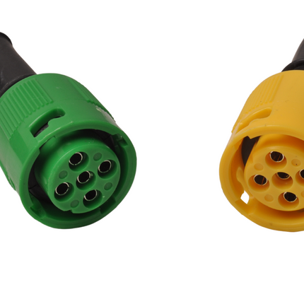 Aspock Hauptkabel Typ Aspöck - 5 Meter lang - 7-polig - mit 2x 5-poligem Stecker