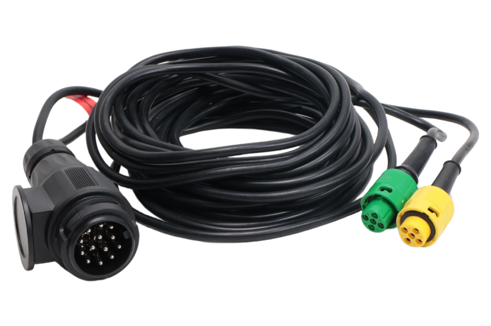 Aspock Kopfkabel Typ Aspöck - 5 Meter lang - 13-polig - mit 2x 5-poligem Stecker