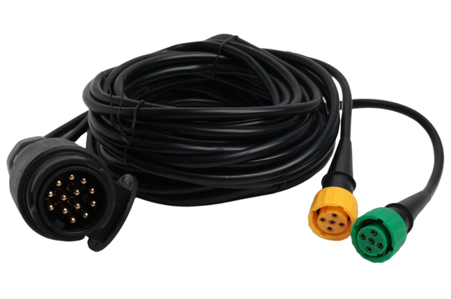 Aspock Kopfkabel Typ Aspöck - 5 Meter lang - 13-polig - mit 2x 5-poligem Stecker