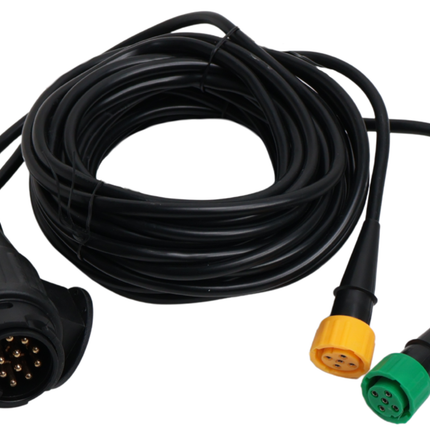 Aspock Kopfkabel Typ Aspöck - 5 Meter lang - 13-polig - mit 2x 5-poligem Stecker
