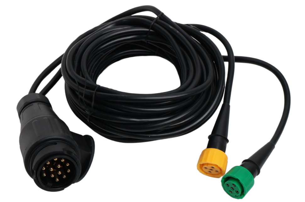 Aspock Kopfkabel Typ Aspöck - 5 Meter lang - 13-polig - mit 2x 5-poligem Stecker