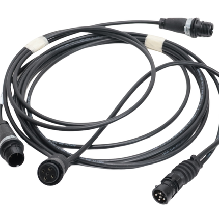 Aspock LED-Arbeitsscheinwerfer Set - 5-poliger Aspöck-Bajonettanschluss - 2500 Lumen - Plug & Play