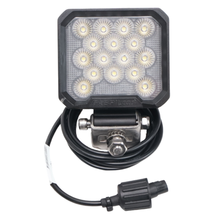 Aspock LED-Arbeitsscheinwerfer Set - 8-poliger Aspöck-Bajonettanschluss - 2500 Lumen - Plug & Play