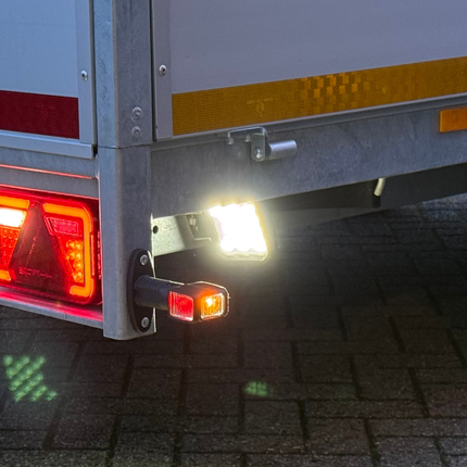 Aspock LED-Arbeitsscheinwerfer Set - 8-poliger Aspöck-Bajonettanschluss - 2500 Lumen - Plug & Play