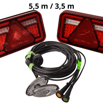 Aspock LED Beleuchtungsset - Aspock Multiled 4 - 13-polig - Plug & Play - Inklusive Positionsleuchten