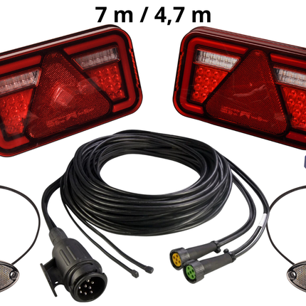 Aspock LED Beleuchtungsset - Aspock Multiled 4 - 13-polig - Plug & Play - Inklusive Positionsleuchten