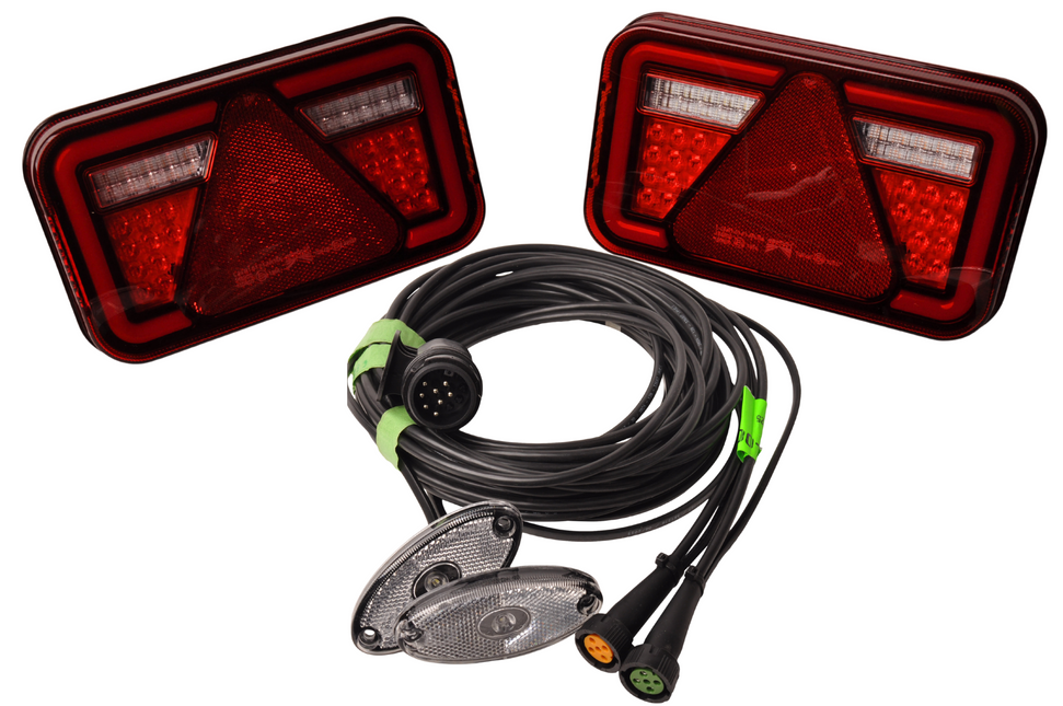 Aspock LED Beleuchtungsset - Aspock Multiled 4 - 13-polig - Plug & Play - Inklusive Positionsleuchten