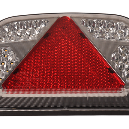 Aspock LED Rückleuchte rechts mit allen Funktionen - 55 Leds - 244x149x48 mm