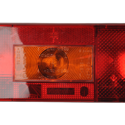 Aspock Midipoint 1  Rückleuchte - 24-6000-007 - 5-polig - Links - 220x100x52 mm