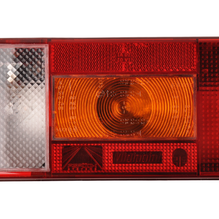 Aspock Midipoint 1  Rückleuchte - 24-6210-007 - 5-polig - Rechts - 220x100x52 mm