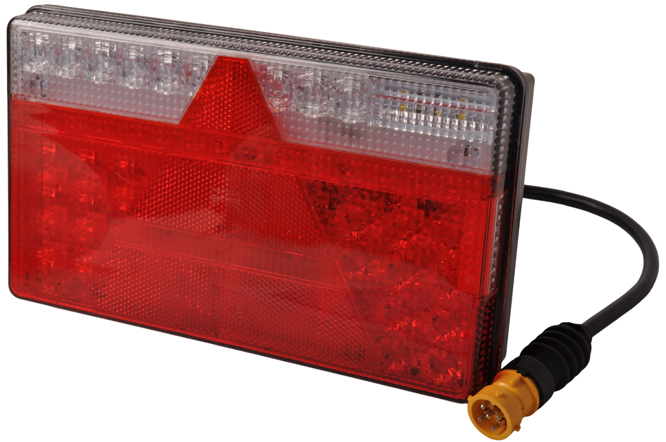 Aspock MultiLED 2 Rückleuchte links 240,7x140,7x35 mm - voll LED - 35-0203-067