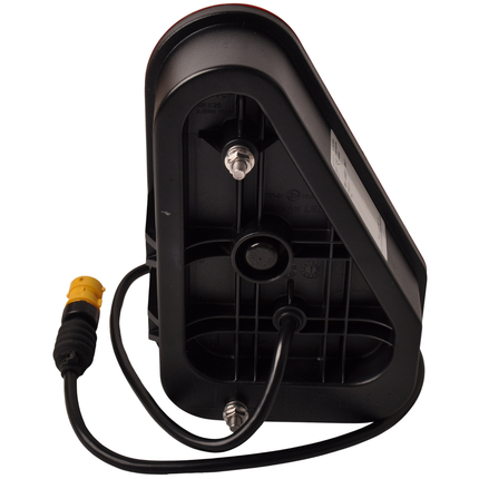 Aspock Rückleuchte - Aspock Earpoint LED - links - 146x219x52,5 mm - inklusive Nebelschlussleuchte