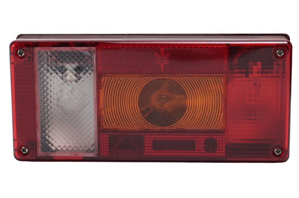 Aspock Rückleuchte - Aspock Midipoint 1 - rechts - 220x100x52 mm - 5-poliger Steckverbinder