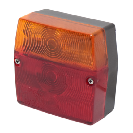 Aspock Rückleuchte - Aspock Minipoint - links/rechts - 5-poliger Steckverbinder - inklusive Kennzeichenbeleuchtung