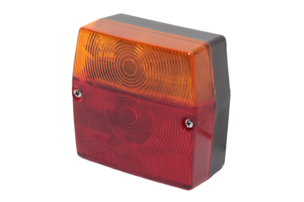 Aspock Rückleuchte - Aspock Minipoint - links/rechts - 5-poliger Steckverbinder - inklusive Kennzeichenbeleuchtung