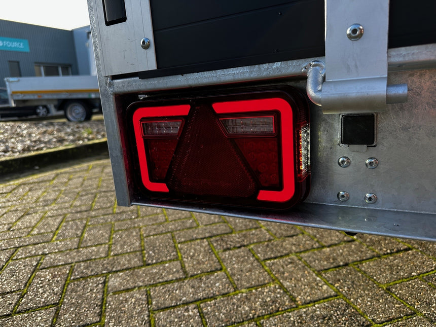 Aspock Rückleuchte - Aspock MultiLED 4 - links - 241x141x71 mm - vollständig LED - 5-poliger Steckverbinder