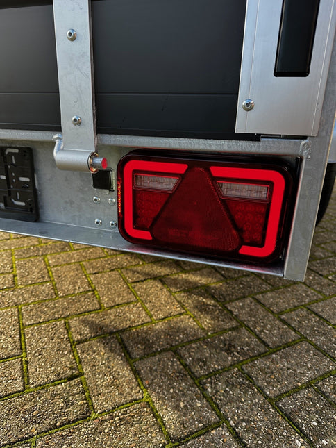 Aspock Rückleuchte - Aspock MultiLED 4 - rechts - 241x141x71 mm - vollständig LED - 5-poliger Steckverbinder