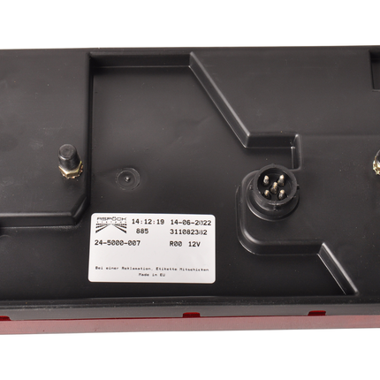 Aspock Rückleuchte - Aspock Multipoint 1 - links - 24-5000-007 - 5-poliger Steckverbinder