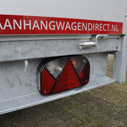 Aspock Rückleuchte - Aspock Multipoint 2 - rechts - 24-7210-007 - 5-poliger Steckverbinder - inklusive Rückfahrleuchte