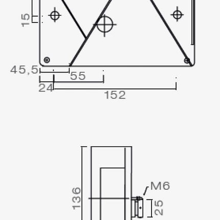 Aspock Rückleuchte - Aspock Multipoint 4 - rechts - 5-poliger Steckverbinder