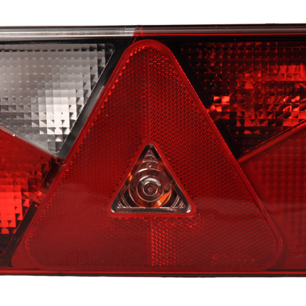 Aspock Rückleuchte - Aspock Multipoint 5 - links - 5-poliger Steckverbinder - inklusive Nebelschlussleuchte