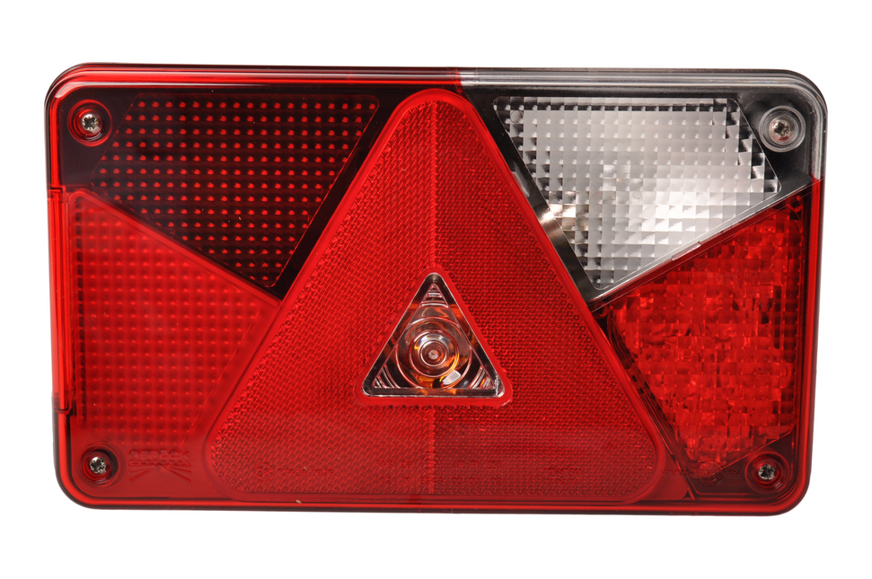 Aspock Rückleuchte - Aspock Multipoint 5 - rechts - 5-poliger Steckverbinder - LED Rückleuchte und Bremslicht