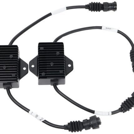 Aspock Set mit 2 Aspöck LED Kontrollbox 5-poliger Anschluss - 12/24V