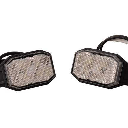 Aspock Set von 2 Aspöck Flexipoint LED Begrenzungsleuchten - rot/weiß - 50 cm