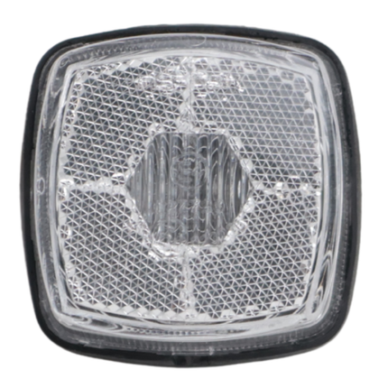 Aspock Squarepoint Begrenzungsleuchte weiß - separate Lampe